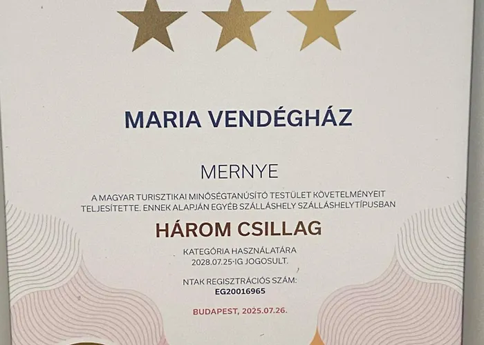 Maria Vendeghaz Pensiune